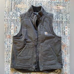 Mens M Carhartt Sherpa lined vest